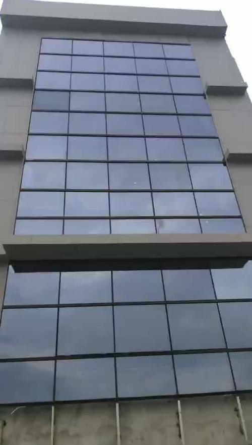 厂家定制工程 隐框明框玻璃幕墙 商用别墅自建房钢化玻璃外墙